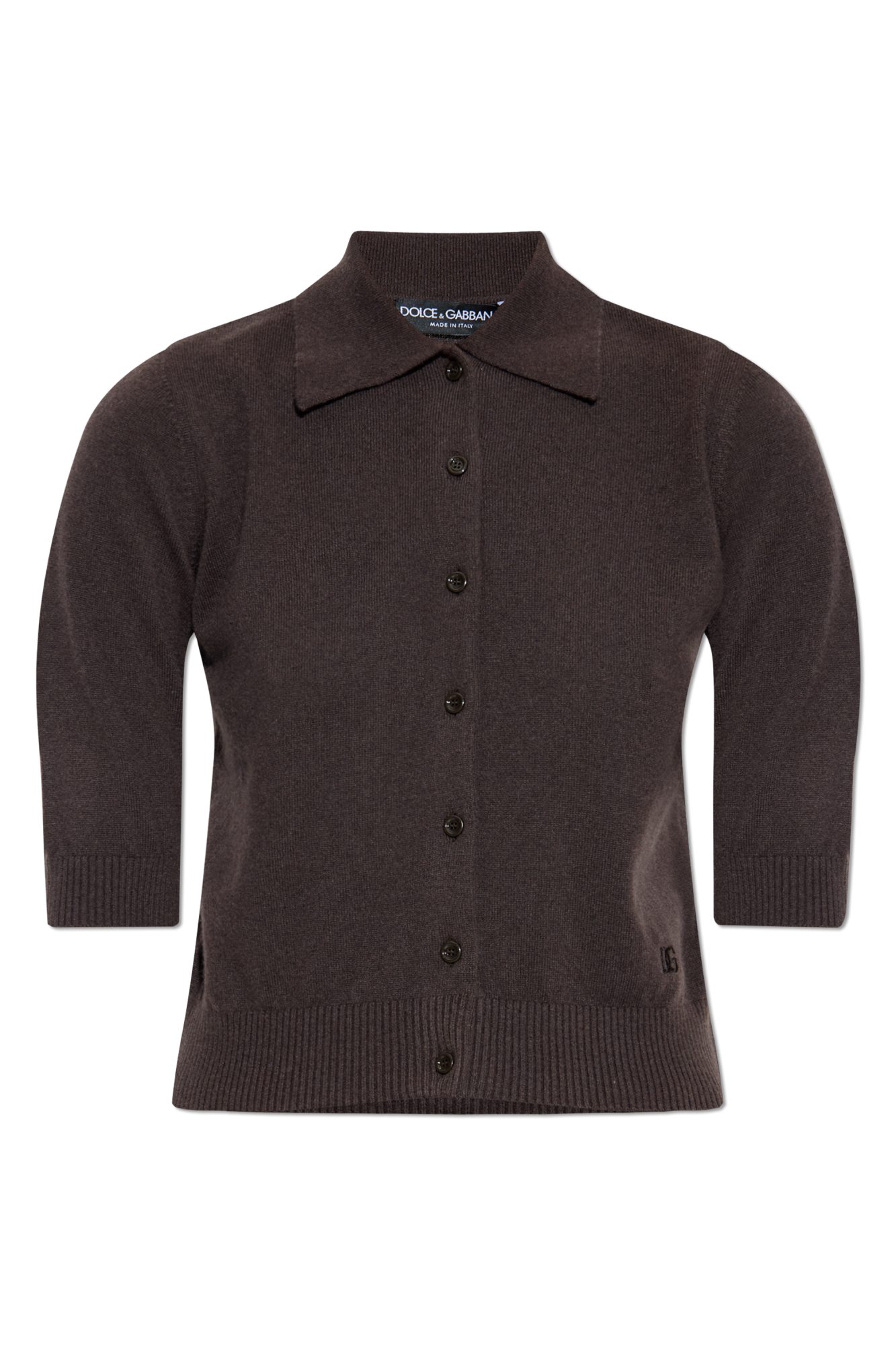 Dolce & Gabbana カーディガン Black Cardigan with shiny buttons Dolce & Gabbana - Vitkac